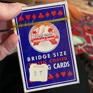 New! Vintage Eckerd Drug Store bridge playing cards